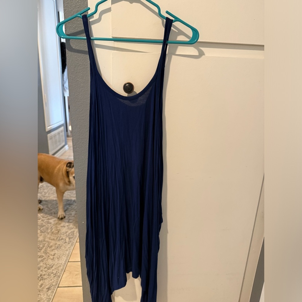 ANGL Flowy Blue Dress size large
